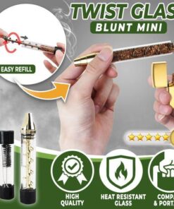 Twisty Glass Blunt MINI,Twisty Glass Blunt,Glass Blunt MINI,Glass Blunt,Twisty Glass,Blunt MINI