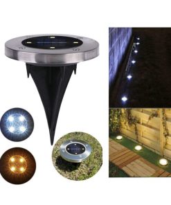 LED Disk Light,Solar Powered LED Disk Light,Disk Light,Waterproof Solar,LED Disk