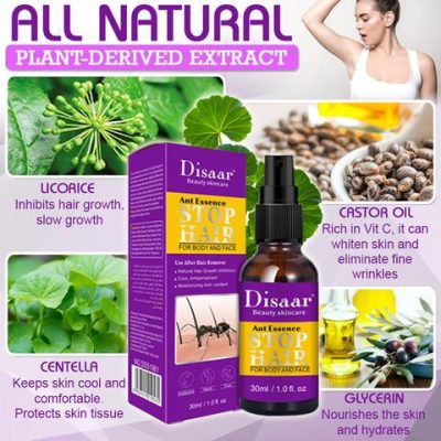 Ant Essence Stop Hair Growth Spray,Hair Growth Spray,Growth Spray,Hair Growth