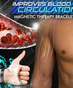 CarbonBlue Titanium Magnetic Therapy Bracelet,Titanium Magnetic Therapy Bracelet,Magnetic Therapy Bracelet,Therapy Bracelet,Magnetic Therapy