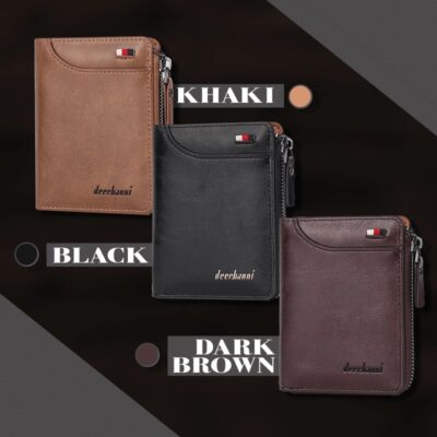 Large Capacity Waterproof RFID Blocking Leather Wallet,RFID Blocking Leather Wallet,Blocking Leather Wallet,Leather Wallet,Large Capacity