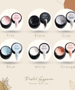 Pastel Gypsum Plaster Nail Gel,Pastel Gypsum Plaster,Gypsum Plaster,Nail Gel