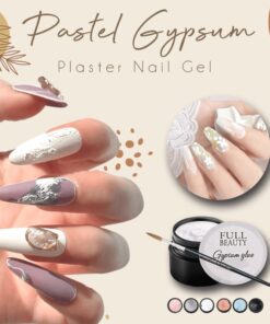 Pastel Gypsum Plaster Nail Gel