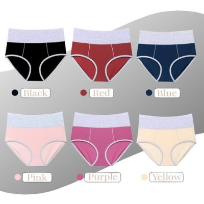 High Waisted Cotton Panties,Cotton Panties,High Waisted