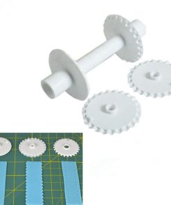 Rolling Cutter,Cutter Set,Fondant Ribbon,Fondant Ribbon Rolling Cutter Set