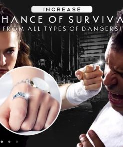 Adjustable Stainless Steel Self Protect Ring