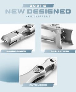 Auto Lock Portable Anti Splash Nail Clipper,Anti Splash Nail Clipper
