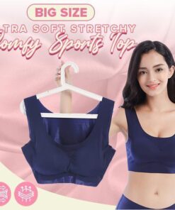 Big Size Ultra Soft Stretchy Comfy Sports Top