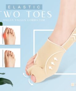 Elastic Two Toes Hallux Valgus Corrector,Hallux Valgus Corrector,Elastic Two Toes,Valgus Corrector