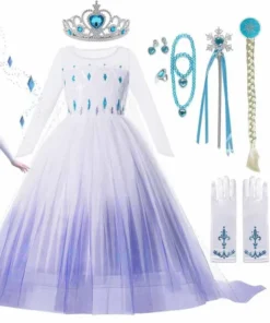 Queen Costume for Kids,Princess Elsa,Frozen Princess Elsa,Costume for Kids