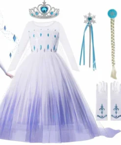 Queen Costume for Kids,Princess Elsa,Frozen Princess Elsa,Costume for Kids