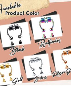 Funky Magnetic Nose Ring