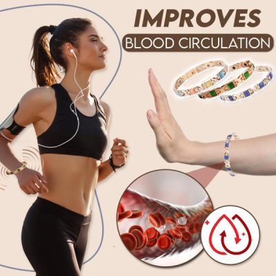 Ionic Bracelet,Magnetic Therapy,Graceful Magnetic Therapy Ionic Bracelet