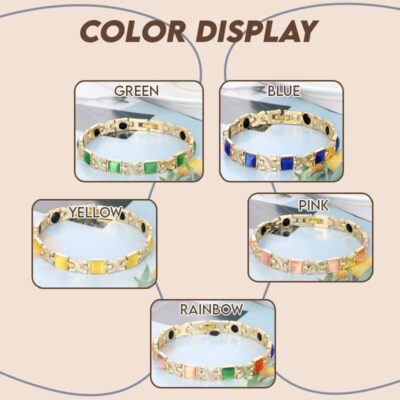 Ionic Bracelet,Magnetic Therapy,Graceful Magnetic Therapy Ionic Bracelet