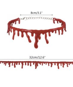 Halloween Blood Necklace,Blood Necklace,Halloween Blood,halloween
