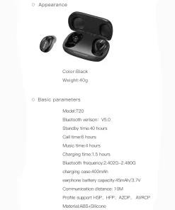 Wireless Bluetooth Earbuds,Bluetooth Earbuds,Wireless Bluetooth