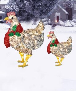 Light-Up Chicken,Light-Up Chicken with Scarf,Chicken with Scarf