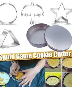 Dalgona Candy Cookie Mold,Squid Game,Dalgona Candy,Cookie Mold,Squid Game Dalgona Candy Cookie Mold