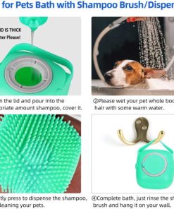 Massage Brush,Pet Bath,Bath Massage Brush,Pet Bath Massage Brush