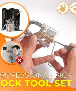 Pick Lock Tool,Professional Pick Lock Tool Set,Professional Locksmith Training Set