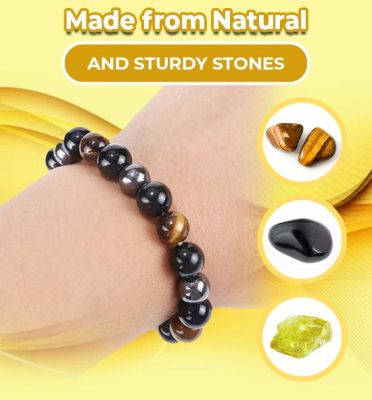 Quitfast Alcohol Cessation Tiger Stone Bracelet,Alcohol Cessation Tiger Stone Bracelet,Tiger Stone Bracelet,Alcohol Cessation Tiger Stone