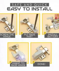Smart Cupboard Hinge Sensor LED Light,Cupboard Hinge Sensor LED Light,Hinge Sensor LED Light,Sensor LED Light,LED Light