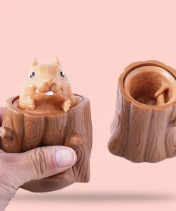 Squeezing Squirrel Cup Dog Toys,Dog Toys,Squeezing Squirrel,Cup Dog Toys