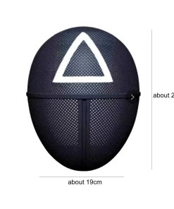 Party Mask,Squid Game,Halloween Party,Halloween Party Mask,Squid Game Halloween Party Mask