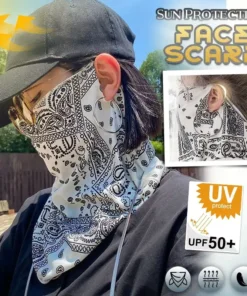Face Scarf,Protective Face,Protective Face,Sun Protective Face Scarf