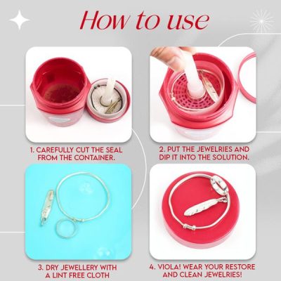 Dipping Kit,Touch Free Instant Jewellery Renewal Dipping Kit