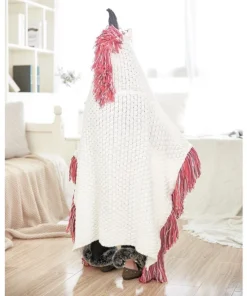 Unicorn Crochet Blanket,Crochet Blanket,Unicorn Crochet