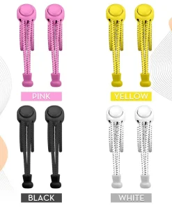 No Tie Stretching Lock Shoelaces,Lock Shoelaces,No Tie Stretching