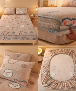 Velvet Mattress Cover,Velvet Mattress,Mattress Cover,Super Soft,Super Soft Coral Velvet Mattress Cover