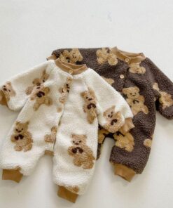 Winter Romper,Bear Winter,Baby Bear,Baby Bear Winter Romper