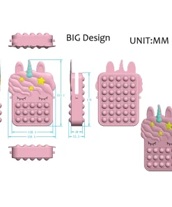 Unicorn Pop It,Pop It Bag,Unicorn Pop It Bag