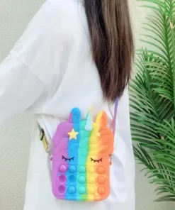 Unicorn Pop It,Pop It Bag,Unicorn Pop It Bag
