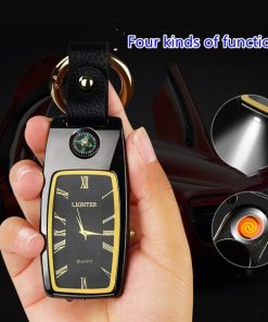 Key Chain Watch,Watch Lighter,Car Key Chain,Car Key Chain Watch Lighter