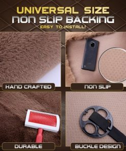 Car Warm Plush Seat Pads