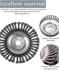 Wire Brush For Weed Eater,Wire Brush,weed eater