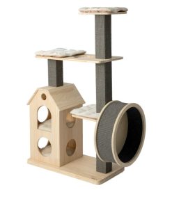 Cat House,Treadmill Tower,Cat House with Treadmill Tower