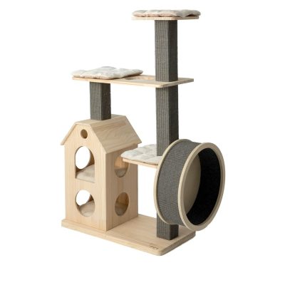 Cat House,Treadmill Tower,Cat House with Treadmill Tower