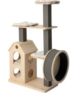 Cat House,Treadmill Tower,Cat House with Treadmill Tower