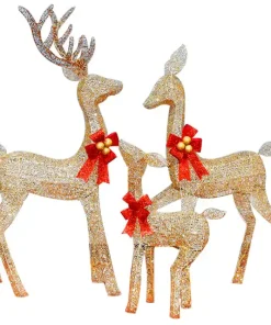 Christmas Deer,Lighted Christmas Deer,Lighted Christmas