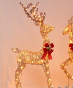 Christmas Deer,Lighted Christmas Deer,Lighted Christmas