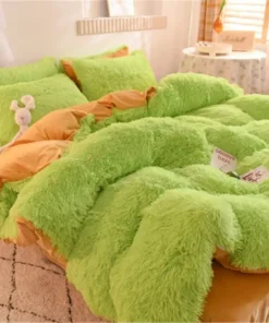 Fluffy Bedding,Fluffy Bedding Set,Bedding Set,Colorful Fluffy Bedding Set