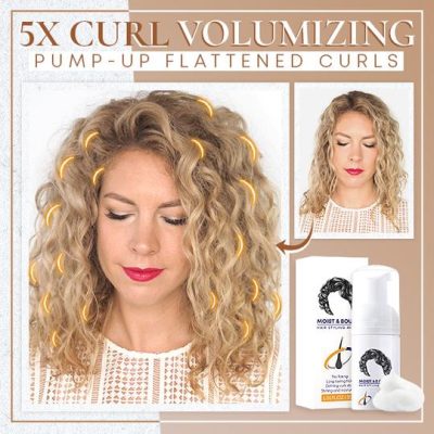 Moist & Bounce Hair Styling Mousse,Hair Styling Mousse,Moist & Bounce™ Hair Styling Mousse