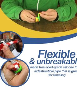 Handy Silicone Travelling Pipe