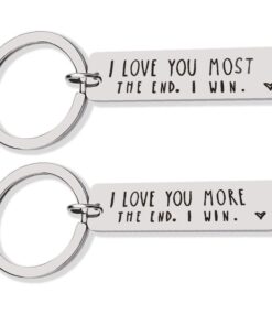 I LOVE YOU MORE THE END I Win,I LOVE YOU MORE,I LOVE YOU,Key Chains