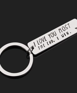 I LOVE YOU MORE THE END I Win,I LOVE YOU MORE,I LOVE YOU,Key Chains