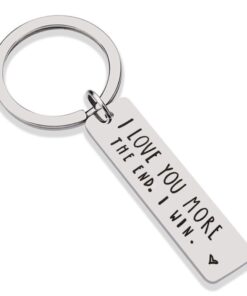 I LOVE YOU MORE THE END I Win,I LOVE YOU MORE,I LOVE YOU,Key Chains